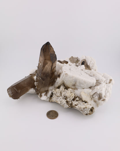 Smoky Quartz with Muscovite