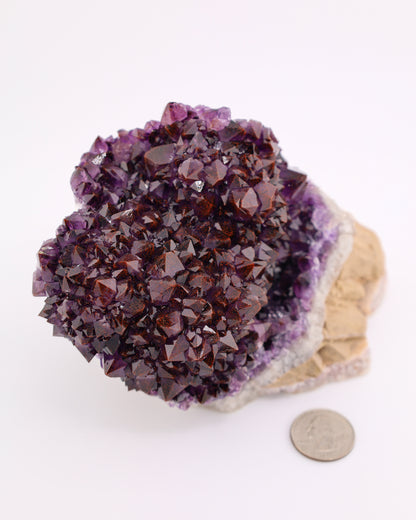 Thunder Bay Amethyst with Hematite