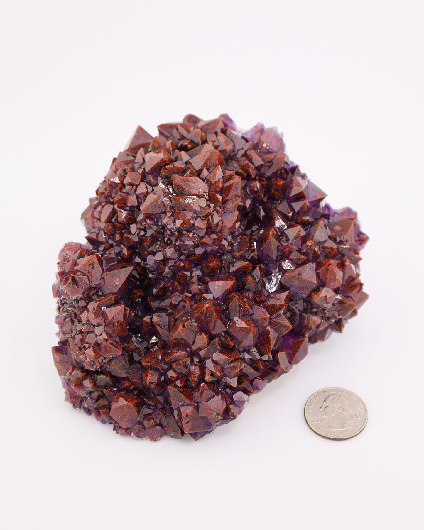 Thunder Bay Amethyst with Hematite