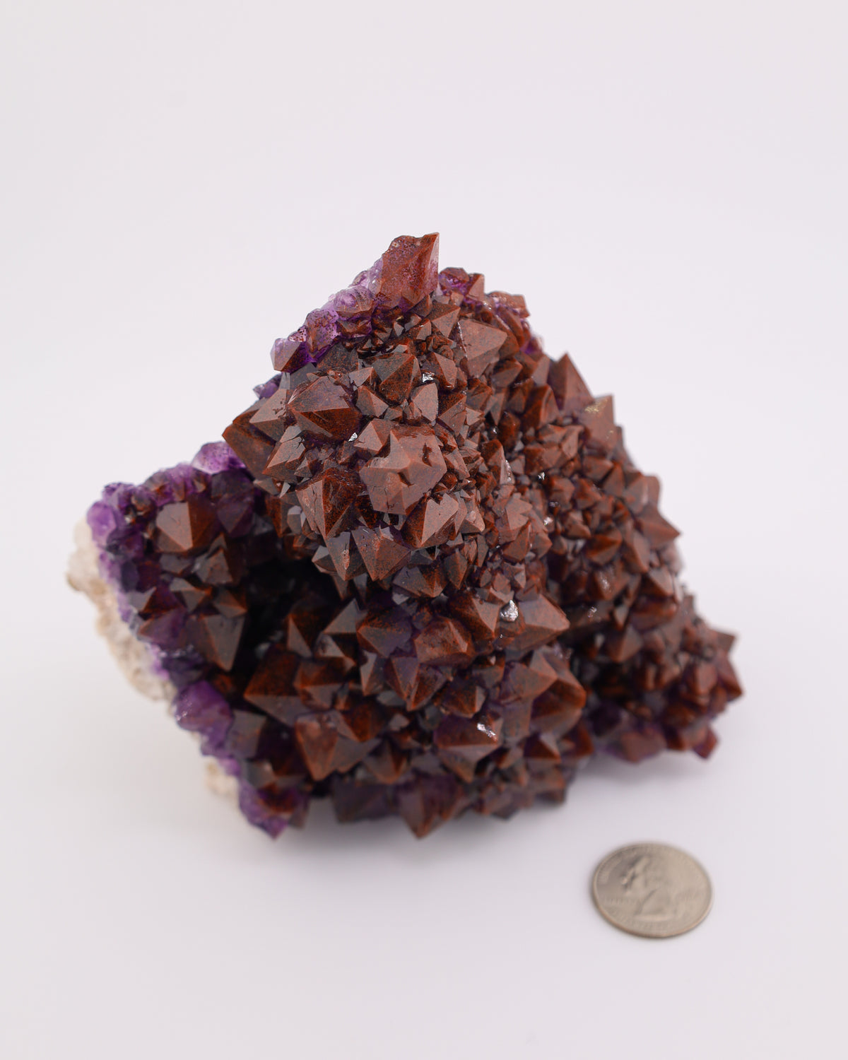Thunder Bay Amethyst with Hematite