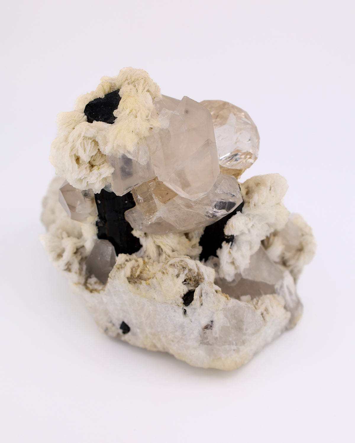 Topaz, Quartz & Schorl