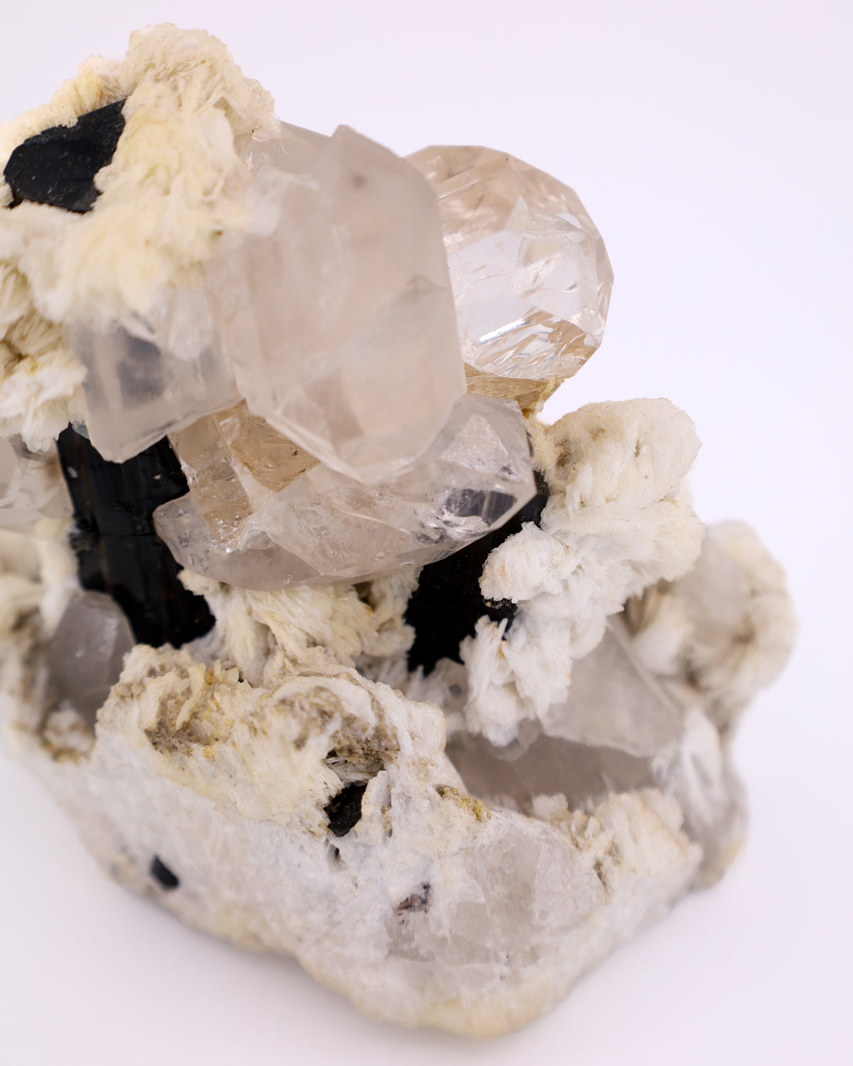 Topaz, Quartz & Schorl