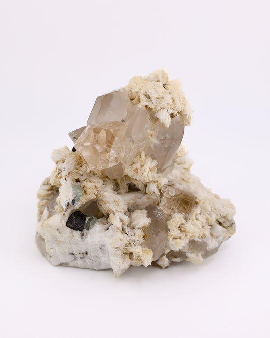 Topaz, Quartz & Schorl