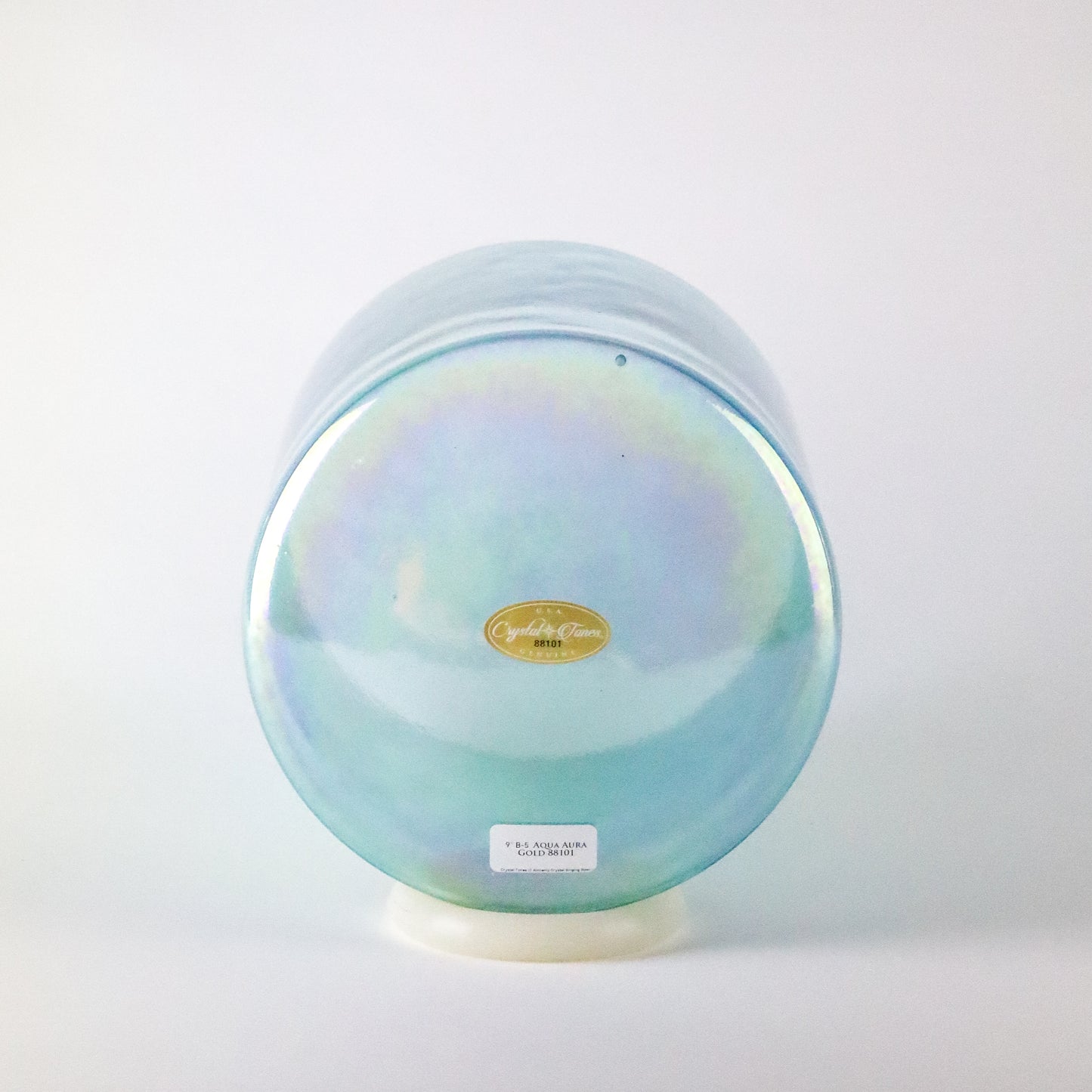 9" B-5 Aqua Aura Gold