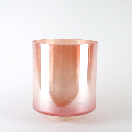 9" F0 Rose Quartz Palladium Tall