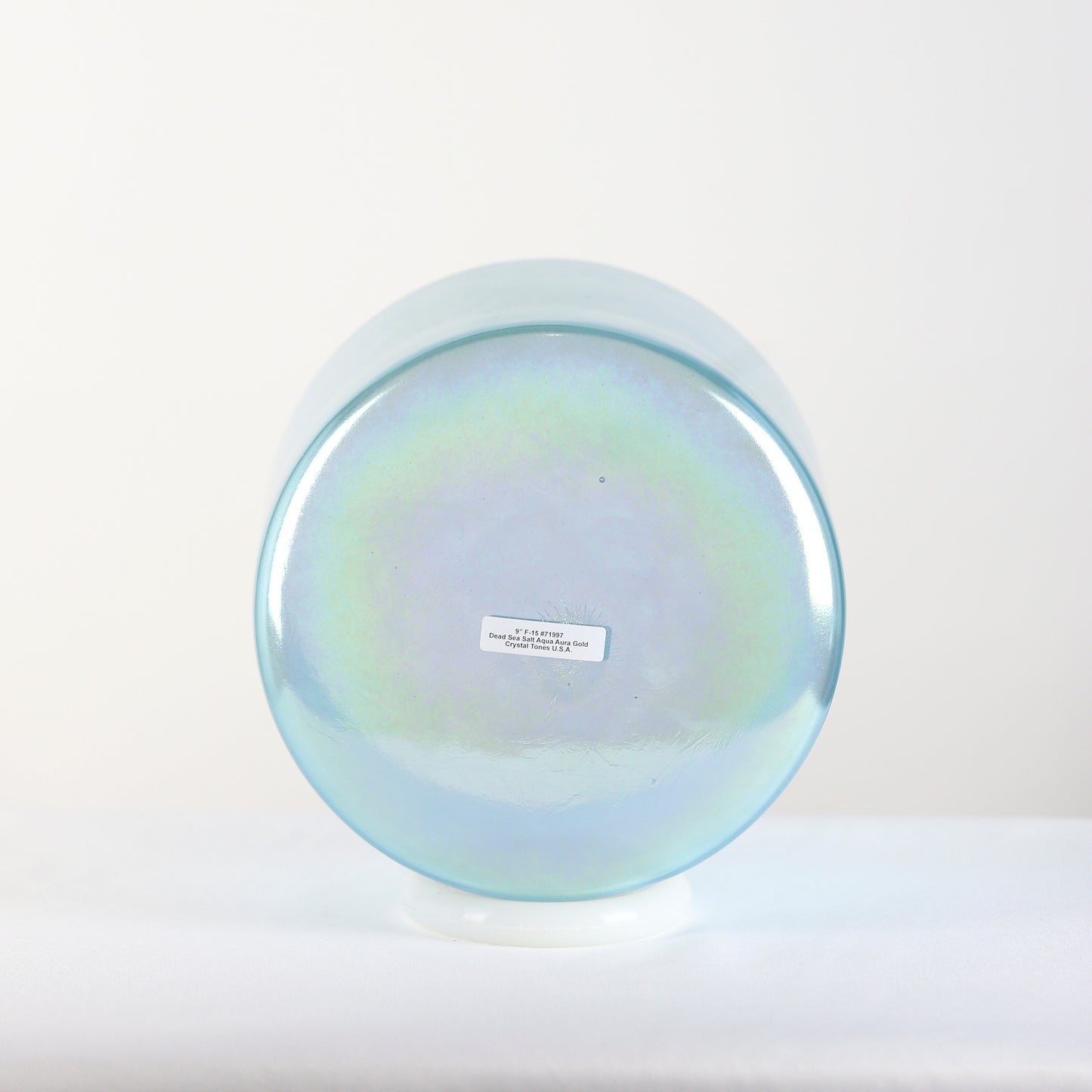 9" F-15 Dead Sea Salt Aqua Aura Gold